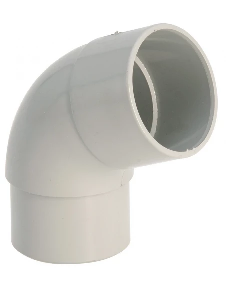 Coude ø 80 male/femelle 67°30 gris