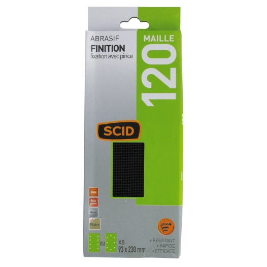 Patin fixation avec pince 93 x 230 mm 120 5