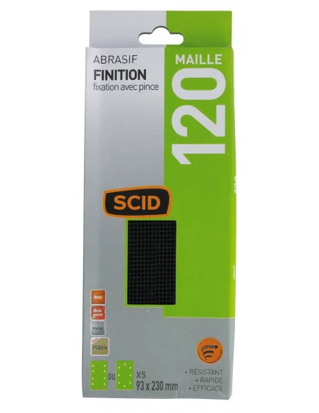 Patin fixation avec pince 93 x 230 mm 120 5