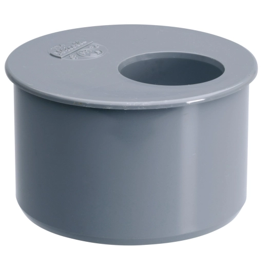 Tampon PVC de réduction 1 piquage male/femelle 100 / 32mm