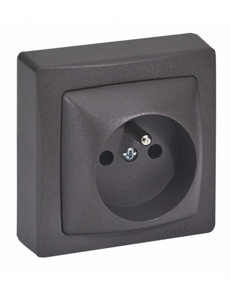 Les prises prise 2p+t marron