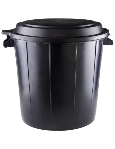 Poubelle d'immeuble 80 litres corps + couvercle - EDA