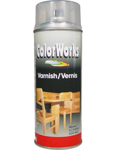 Vernis aérosol 400ml vernis acry - 8711347088430 - Colorworks - 600932