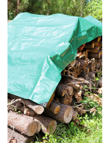 Bâche Professionnelle Renforcée 2x8m 200g/m² - Capvert