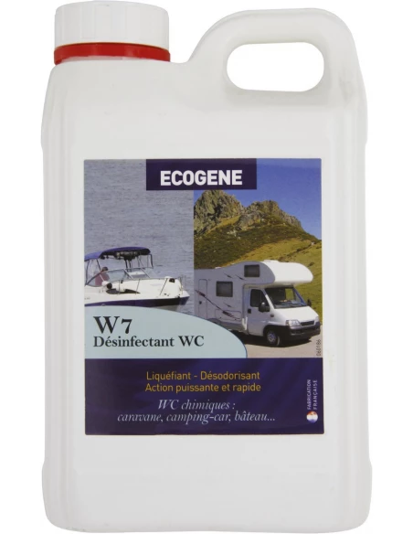 Liquéfiant wc chimique flacon 2 litres - ECOGENE