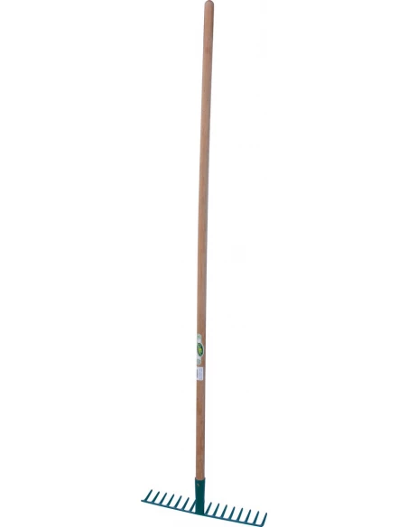 Rateau forgé vg emmanché 16 courbées