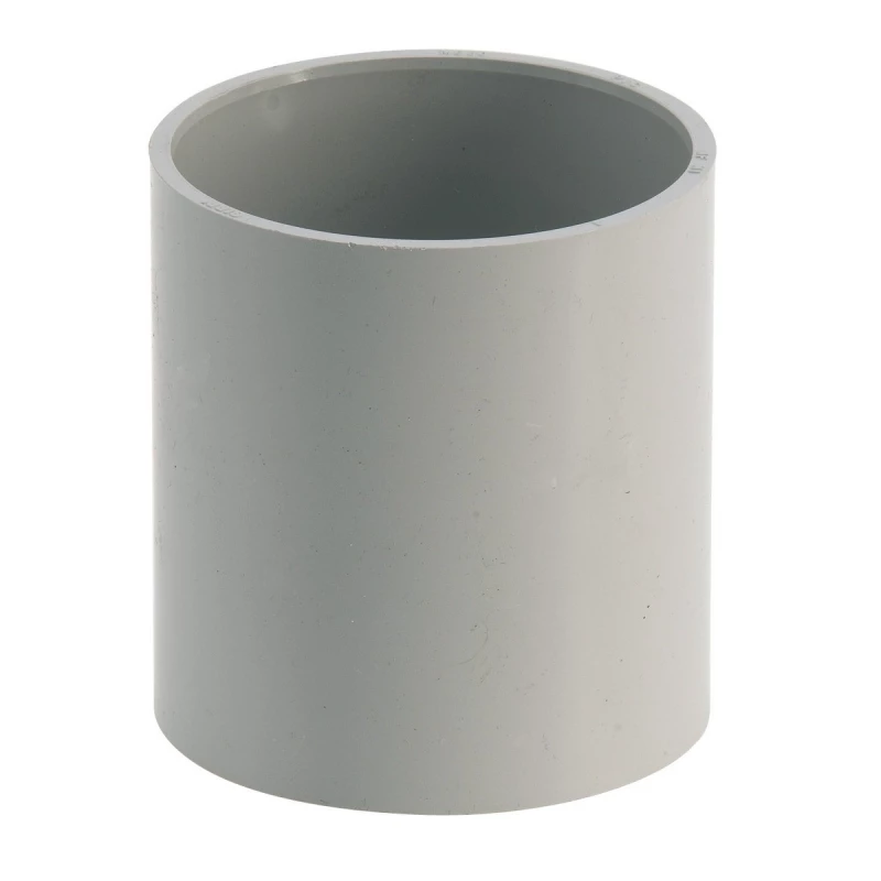 Manchon femelle/femelle double gris 80 mm