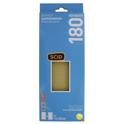 Patin fixation avec pince 115 x 280 mm 180 5