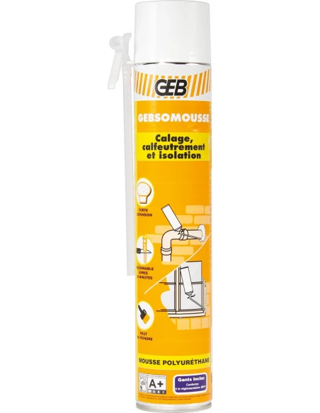 Gebsomousse Mousse Expansive Isolation & Remplissage Polyvalents - GEB
