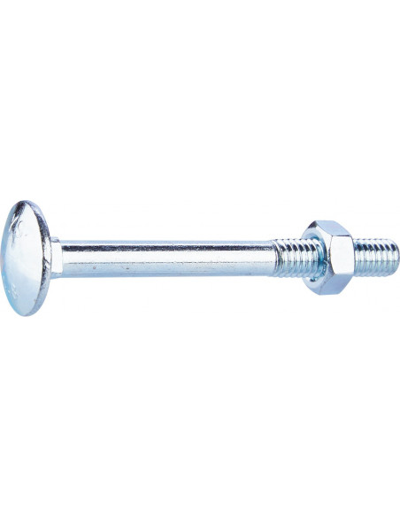Boulon TRCC M6x60 Acier Zingué Fixation robuste et durable - Fixpro