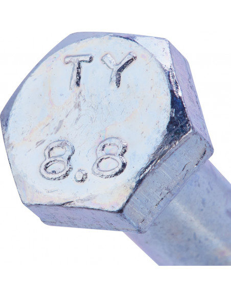 Boulon TH 8.8 AZ M6x60 Haute résistance 8.8 zingué - Fixpro