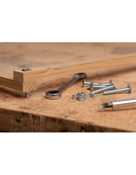 boulon poelier m 6x40 /100