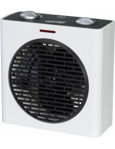 Radiateur soufflant cube blanc et noir 2000 w - 3600072440451 - Varma - 244045