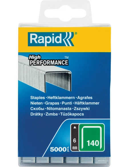 Agrafe n°140, 6mm, galva 5000 pièces - RAPID