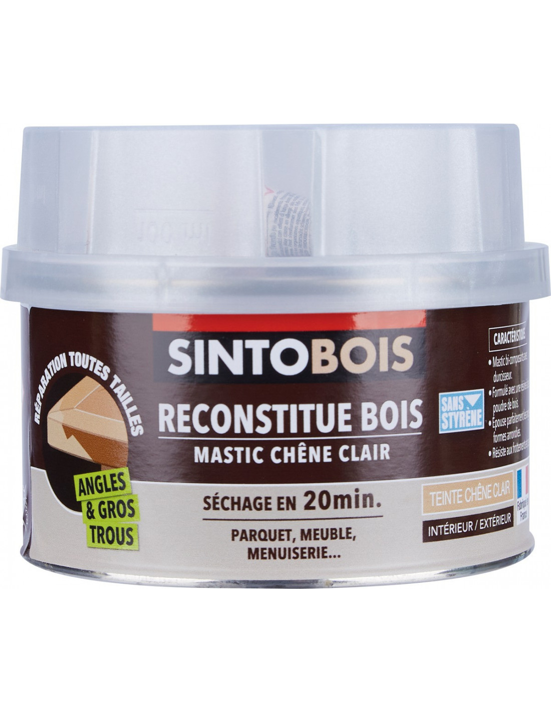 SINTOBOIS - Feutre de Retouche - Chêne Rustique Sinto Bois 3169981339404 :  Large sélection de peinture & accessoire au meilleur prix.