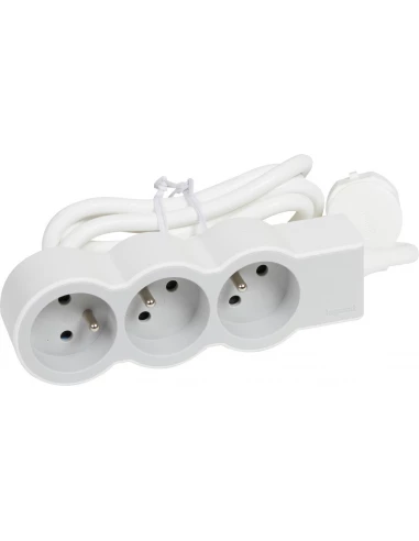 bloc 3 prises+ std 1,5m b/g