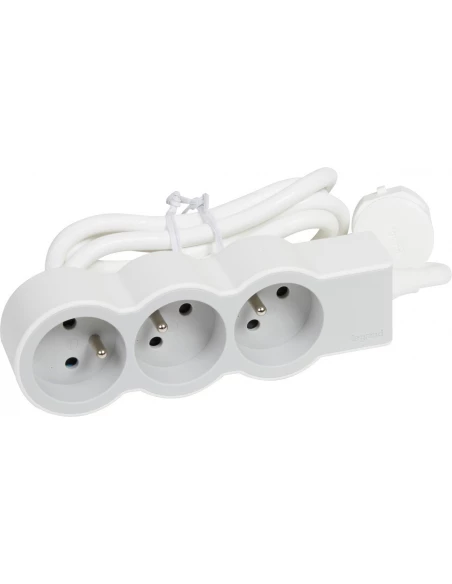 bloc 3 prises+ std 1,5m b/g