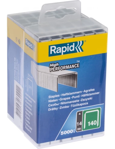 Agrafe n°140, 14mm, galva 5000 pièces - RAPID