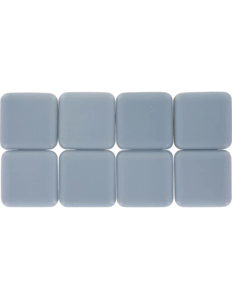 Patin glisseur adhésif gris carré 30 x 30 dim (mm) 8 pce(s) - PVM