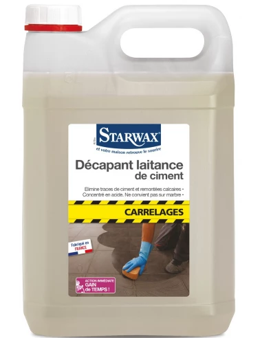 Décapant Laitance de Ciment Bidon 5 Litres – Starwax