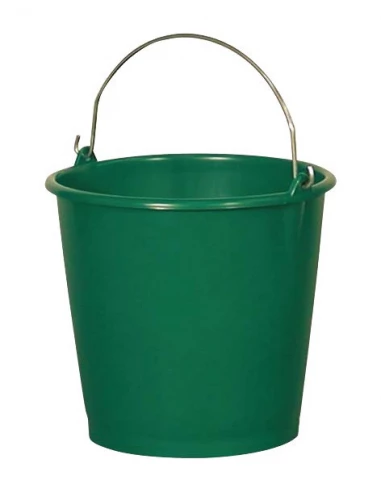 Seau rural/industriel gradué vert extra fort 22 l 26/37 x 33,5