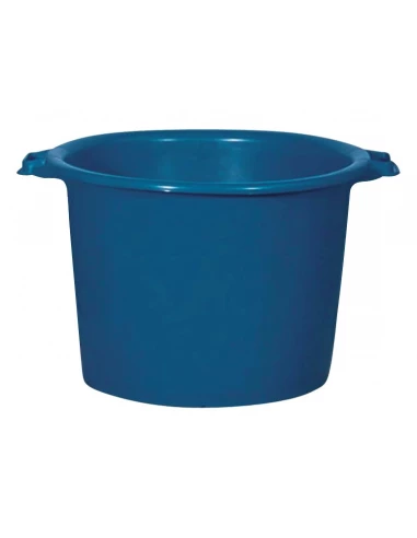 Baquet rond renforcé 55 l bleu 41/52,5 x 34