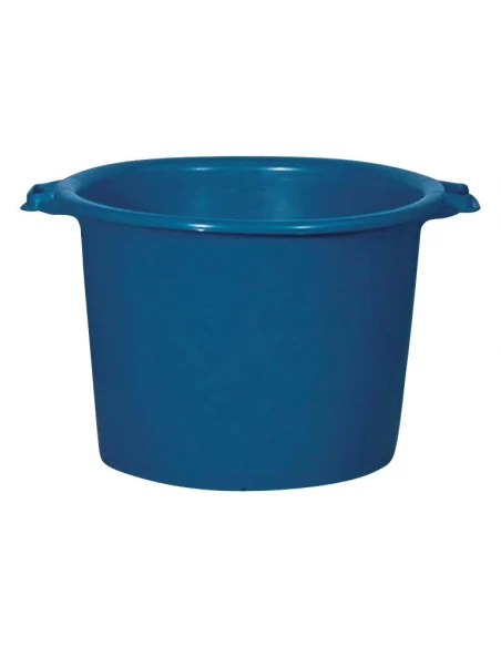 Baquet rond renforcé 55 l bleu 41/52,5 x 34