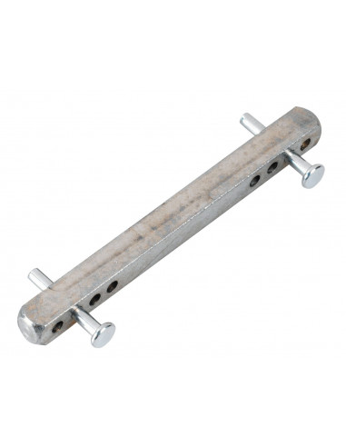 Carré à trous DT 2000 7x80 Kit de fixation complet avec goupille et rondelle - DT 2000