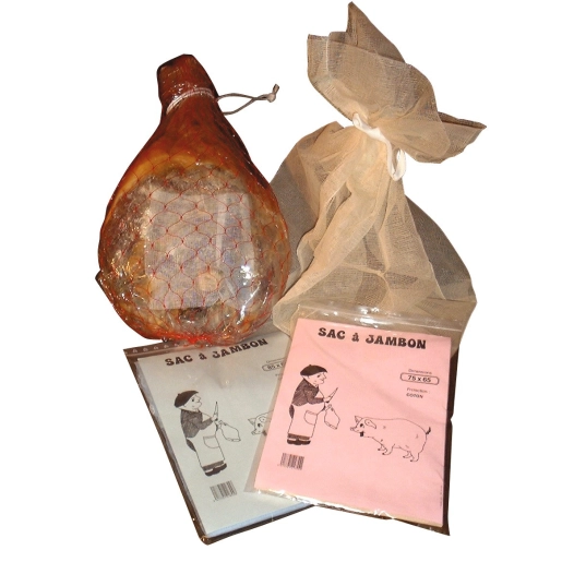 Sac écru à jambon 85 x 65cm - LE PRATIQUE