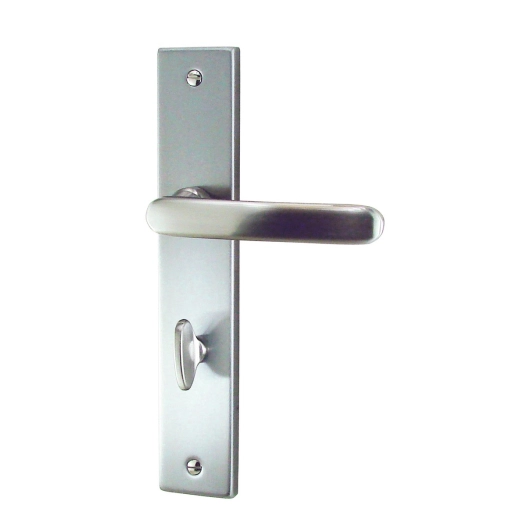 Poignée de porte zamak satinée biarritz condamnation - DT2000