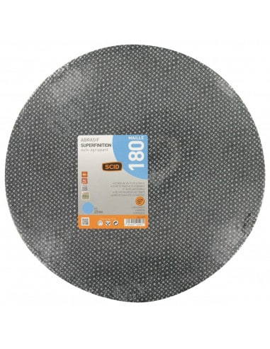 Disque Abrasif Auto-Agrippant G180 SCID Ponçage fin, fixation rapide - SCID