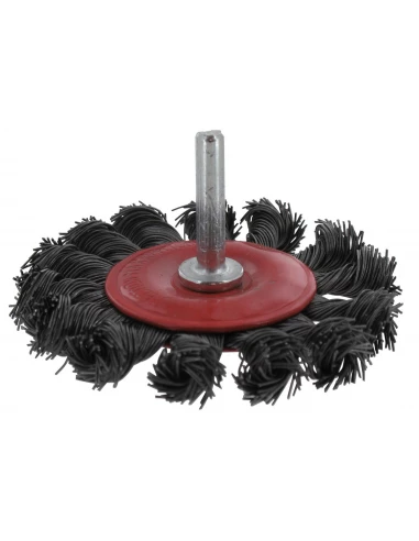 Brosse circulaire mèches acier torsadées 70 12000