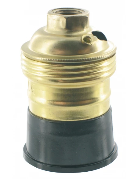 Douille e27 acier v raccord - ø 11 mm