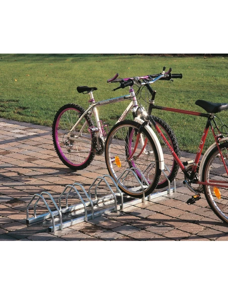 Support vélo face à face l 1,25 x l 0,35 m 5 vélos