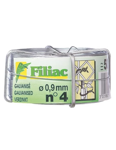 Fil galvanisé 1,5mm - 50 mêtres n°10