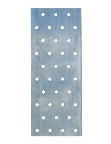 Platine Multitrous Alberts Acier Galvanisé 60x200x2 mm - Alberts