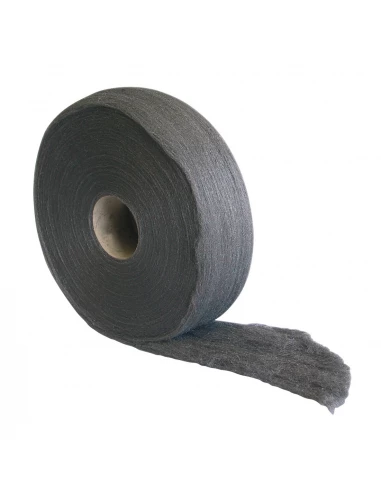 Laine d'acier en rouleau grain n°00 -1 kg