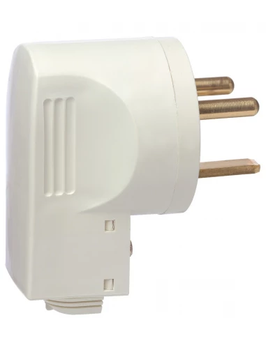 Fiche 2p+t 32 A Legrand - Mâle - Sortie Latérale - Blanc