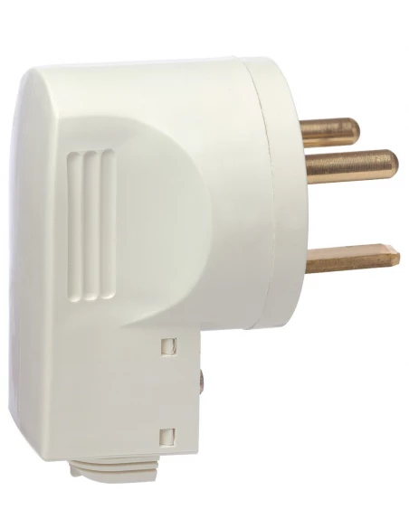 Fiche 2p+t 32 A Legrand - Mâle - Sortie Latérale - Blanc