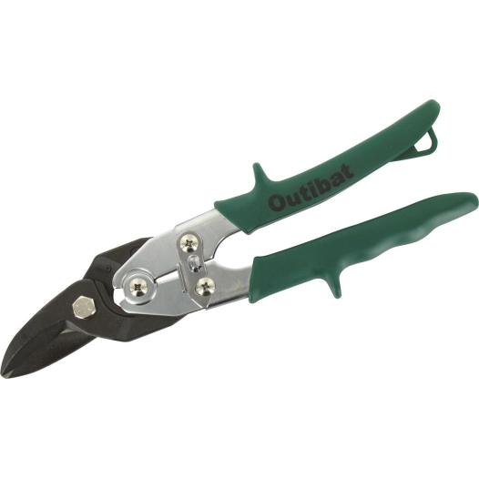 Cisaille à tôle type aviation vert droite