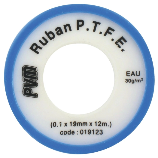 Ruban p t f e 12 x 19 x 0,075