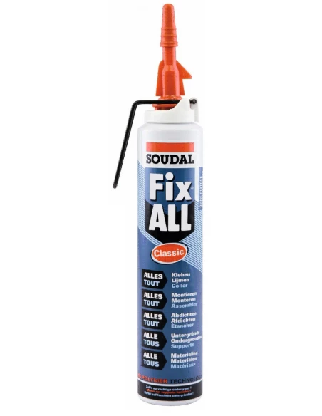 Mastic fix all classic cartouche gachette 200 ml blanc