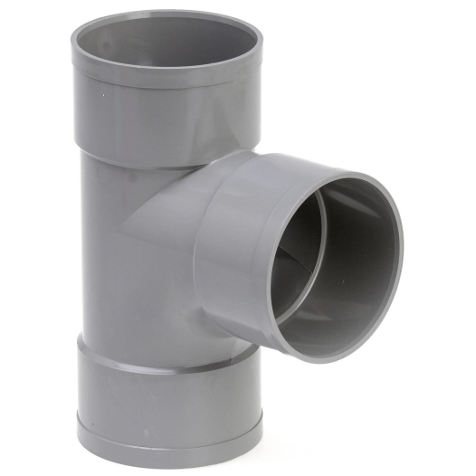 Té à 87°30 femelle/femelle 100mm