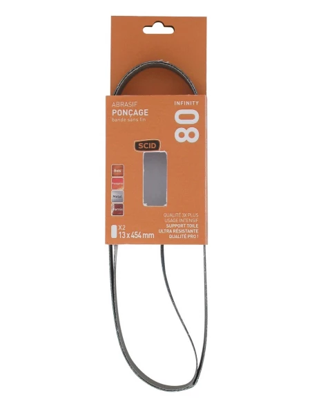 Bande sans fin 13 x 454 mm 80 2