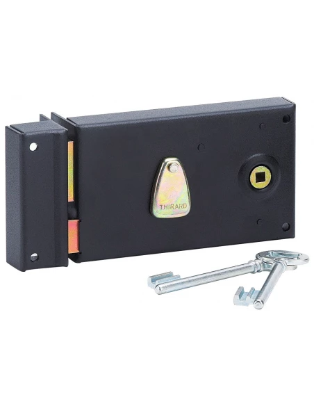 Serrure horizontale pêne dormant 1/2 t gauche