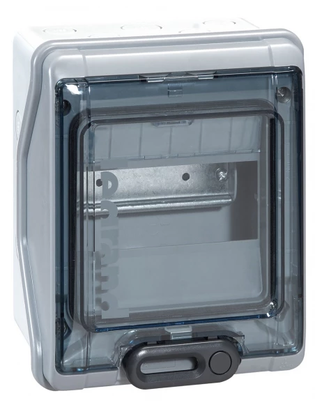 Coffret étanche à équiper 1 rangée bg 6 200 x 164 x 116
