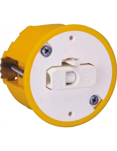 Boîte à encastrer pour luminaire batibox boîte cloison sèche boîte + fiche pour applique 54