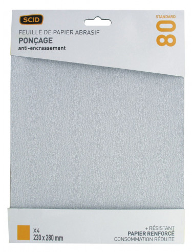 Feuille Encreur G80 x4 SCID Lot de 4 feuilles encreur 230x280mm - SCID