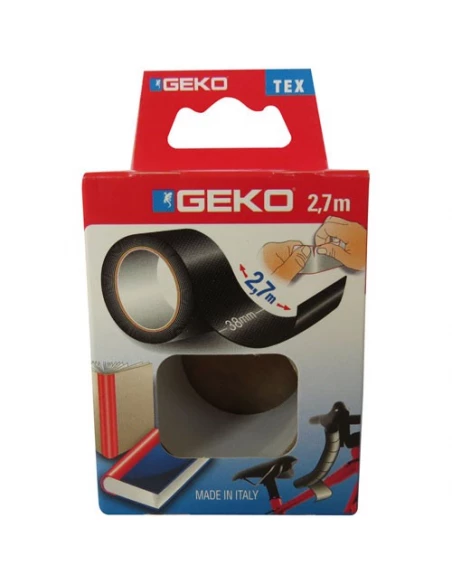 Adhésif tissu plastifié - 38 mm x 2 7 m - noir