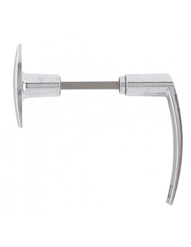 Bouton Béquille Alu 6x80 Aluminium durable, fixation 6x80mm - Dubois industries